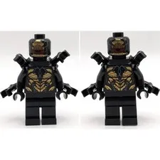Two LEGO Marvel Outrider Minifigure, Minifig, Avengers, Lego Marvel Super Heroes