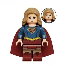 NEW DC Super Heroes Supergirl Custom Lego Minifigure 