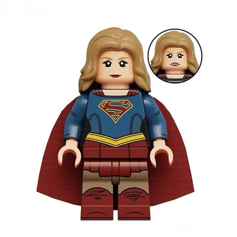 NEW DC Super Heroes Supergirl Custom Lego Minifigure 