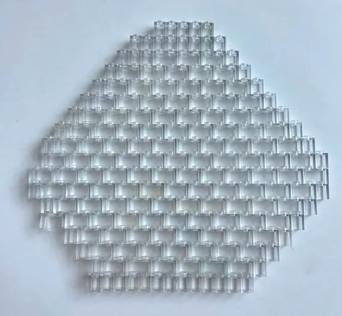 ☀️LEGO Lot Of 175 1X2 1x1 Bricks White Transparent Clear Translucent trans clear