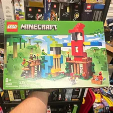 LEGO Minecraft 21282 The Parrot Houses Building Set 535 Pcs Ages 8+