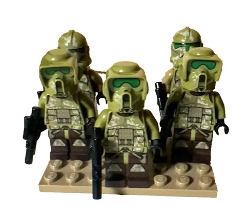LEGO Minifigure Star Wars Clone Trooper Kashyyyk Lot Set Bulk Sale