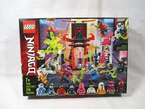 LEGO 71708 Ninjago Gamer's Market NEW SEALED 9 Minifigures Avatar Pink Zane