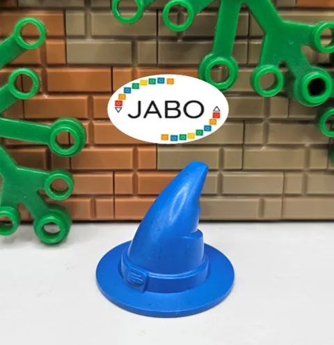 (S12/4/5) LEGO 6131 Headgear Wizard Hat Blue
