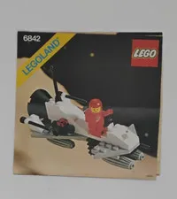 Vintage Lego Space Instructions Only 1980s Legoland 6842 No Bricks