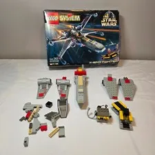LEGO Star Wars: X-Wing Fighter (7140) Parts w/ Instructions