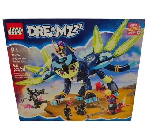 LEGO Dreamzzz Zoey and Zian the Cat-Owl 71476 NEW Sealed