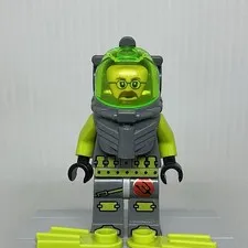LEGO Atlantis atl006 Diver 6 Jeff Fisher Minifigure 8075 8077