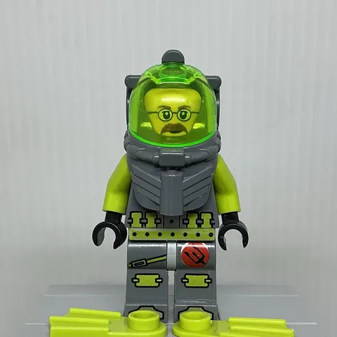 LEGO Atlantis atl006 Diver 6 Jeff Fisher Minifigure 8075 8077