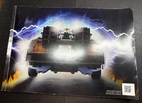 LEGO 10300 | DeLorean Back To The Future Time Machine Instruction **MANUAL ONLY*