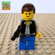 LEGO Star Wars 4/5/6: Han Solo, BLASTER, sw0014, 7190, MILLENNIUM FALCON, 2000