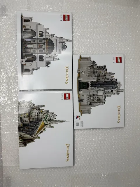LEGO 11377 Lord of the Ring: Minas Tirith Instruction Manuals Only