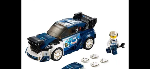 LEGO SPEED CHAMPIONS: Ford Fiesta M-Sport WRC (75885) ~ Retired ~ Complete ~
