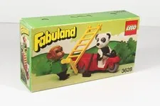 New Lego Set 3628, Perry Panda & Chester Chimp, Fabuland, Vintage 1981