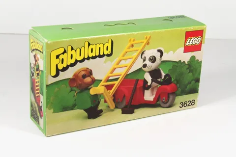 New Lego Set 3628, Perry Panda & Chester Chimp, Fabuland, Vintage 1981
