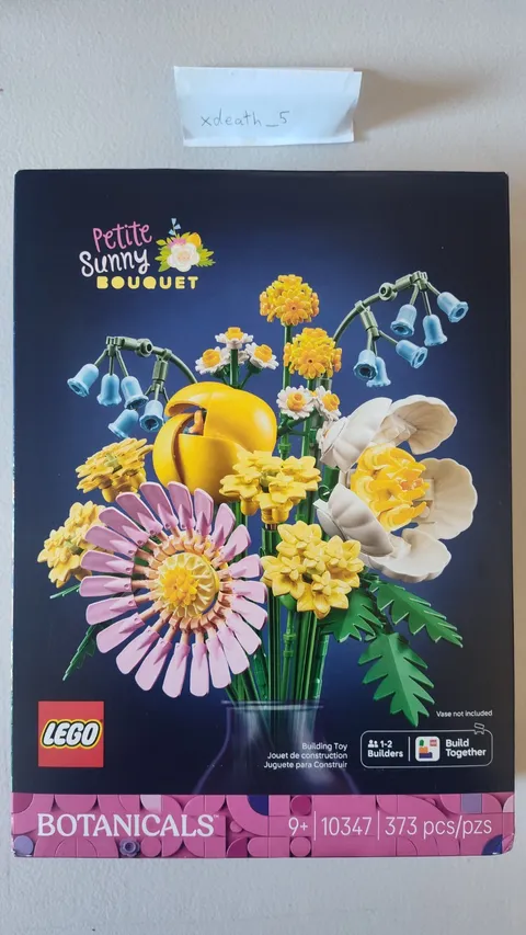 LEGO Botanicals Petite Sunny Bouquet 10347 373pcs Build Together Set New Sealed