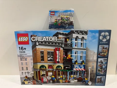 2015 LEGO Creator Detective's Office 10246 + 40140 Flower cart modular Buildings
