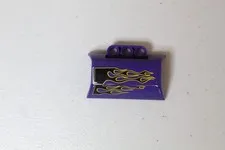 LEGO 61069 Technic Panel Engine Block Half / Side Intake Purple