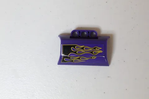 LEGO 61069 Technic Panel Engine Block Half / Side Intake Purple
