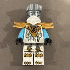 Lego Ninjago Zane White Mask Minifigure #njo1033 Set #71859 Dragon Of Life New