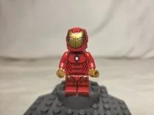 LEGO Super Heroes Invincible Iron Man Marvel Minifigure sh0368 from 76077 Tony S
