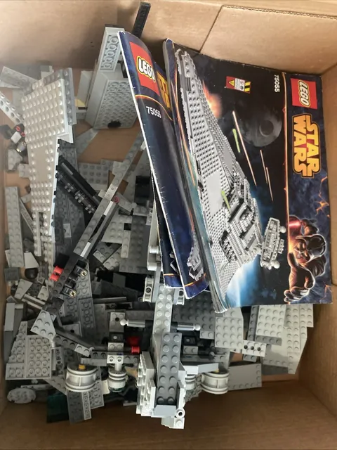 LEGO Star Wars Imperial Star Destroyer 75055 (2014) - Incomplete, No Minifigs