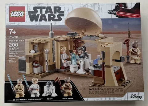 Lego 75270 2021 Star Wars: Obi-Wan's Hut Brand New Sealed Retired Set