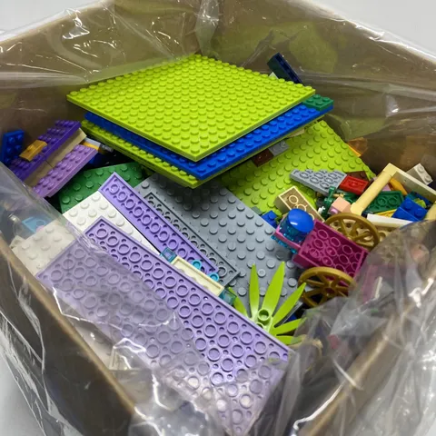 LEGO Bricks and Plates Bulk Lot Mixed Building Parts Pieces 8 Pounds