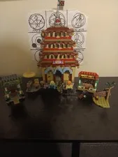 Build Only, Arlong Lego Tower With Everything Except Stretchy Luffy, Wanted Post