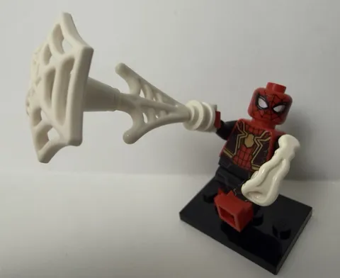 LEGO Marvel Spider-Man Minifigure NEW Intergrated Suit No Way Home 76261 read