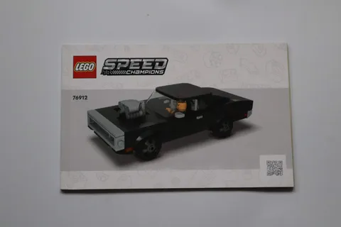LEGO® Speed Champions 76912 Fast & Furious 1970 Dodge Charger R/T Instruction Ma