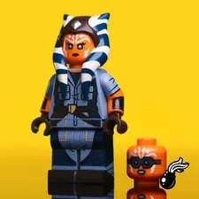 LEGO Star Wars BrickBangers Custom The Snippy Mechanic Ahsoka Tano Minifigure
