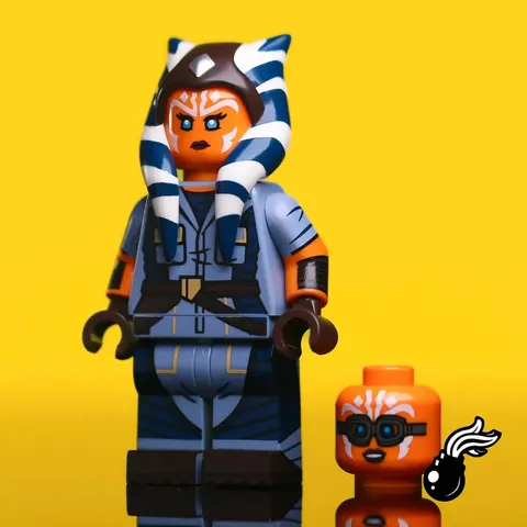 LEGO Star Wars BrickBangers Custom The Snippy Mechanic Ahsoka Tano Minifigure