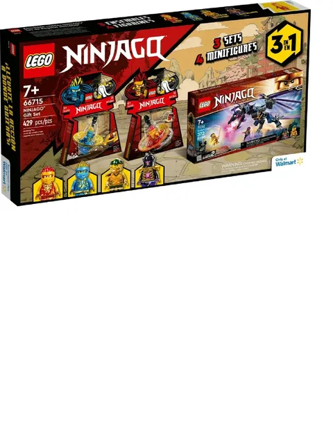 LEGO 66715 Ninjago Gift Set Toy Overlord Dragon 71742 + 70688 + 70690 429 Pieces