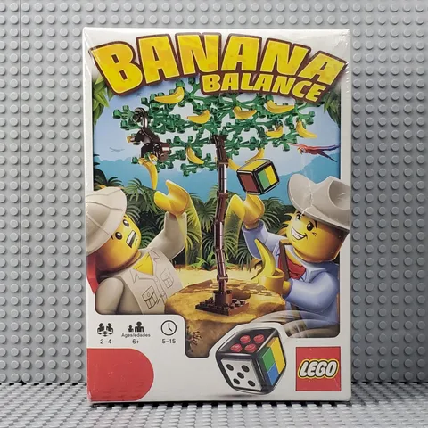 NEW - LEGO - 3853 - Banana Balance - Board Games - Retired / 2011 - Ships Fast!