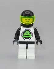 LEGO Space Blacktron astronaut minifigure 6981 6887