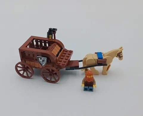RETIRED Ideas 21325 LEGO Medieval Blacksmith Carriage Blacksmith Figure