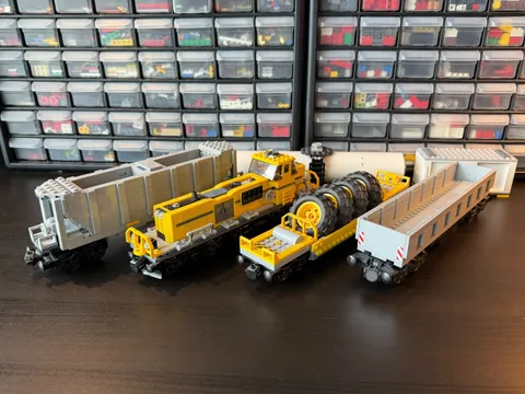 Lego MISC Train MOC Lot