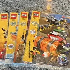 LEGO 2014 Catalog Lot 4pc Spring Summer Fall Late Holiday Illustrated English