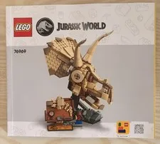 Lego Instruction Manual: Jurassic World Triceratops Skull (76969) 