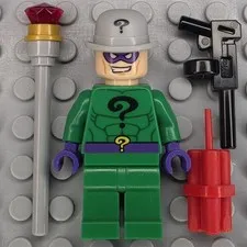 Lego DC Super Heroes Minifigure SH0008 The Riddler
