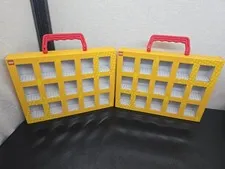 LEGO Mini Figure Collector's Box Carry Case with Handle - Holds 15