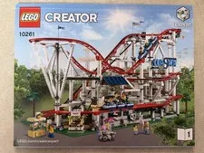 Lego 10261 Roller Coaster Creator Instruction Manual Book ONLY Volume 1