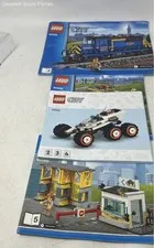 Lot Of 4 Pcs Assorted Lego City Mixed Variety Instruction Manuals For Age 3+