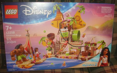 LEGO Disney 43258 Moana 2 Kakamora Barge NEW