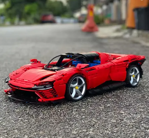 Lego Custom Technic: Ferrari Daytona 3778 Pcs 1:8 Scale (DESCRIPTION BELOW!)