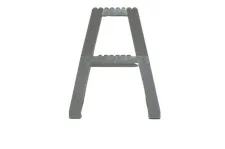 Lego® CITY TRAIN Railway Crane Cargo Part Pillar GREY