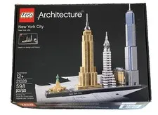 LEGO Architecture Skylines New York City 21028 Complete Set, 598 Pieces, Box