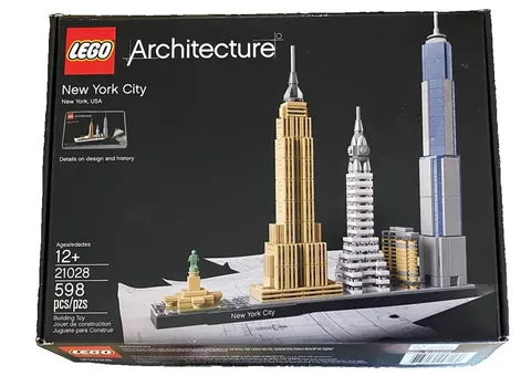 LEGO Architecture Skylines New York City 21028 Complete Set, 598 Pieces, Box