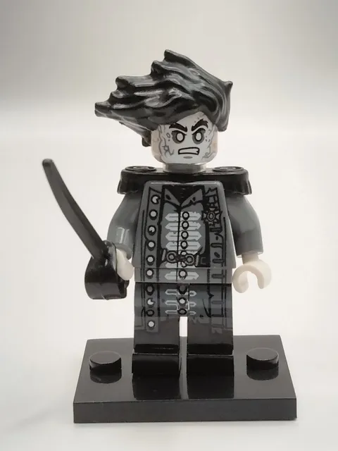 Pirates Of The Caribbean Captain Salazar Custom Lego Minifigure 71042
